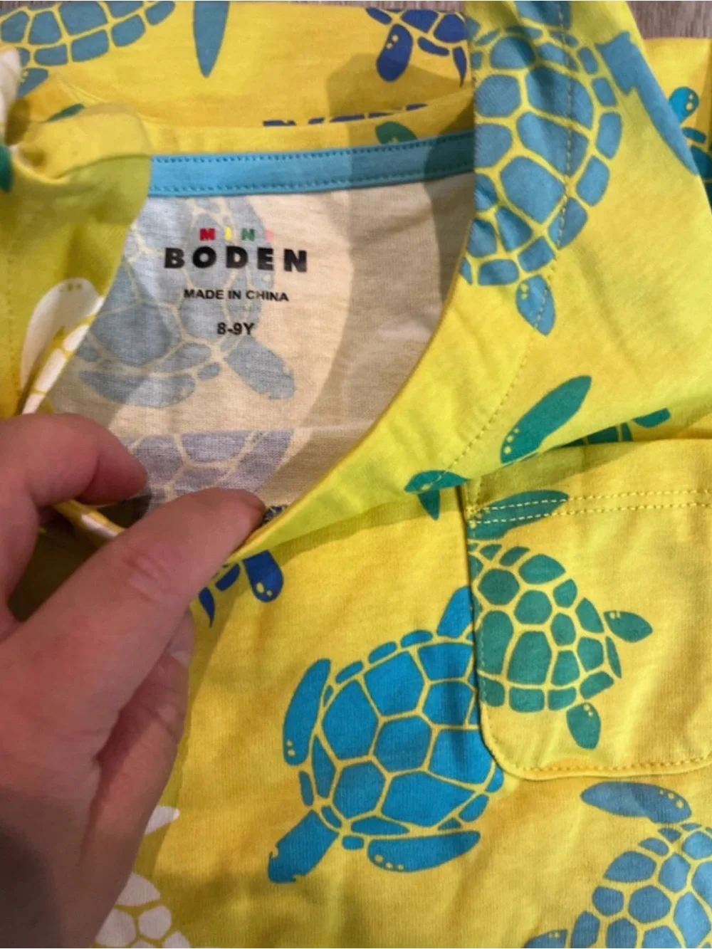 Mini boden turtle dress